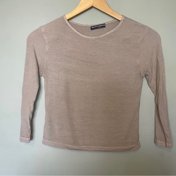 Brandy Melville Flannel & Top - Picture 2 of 2